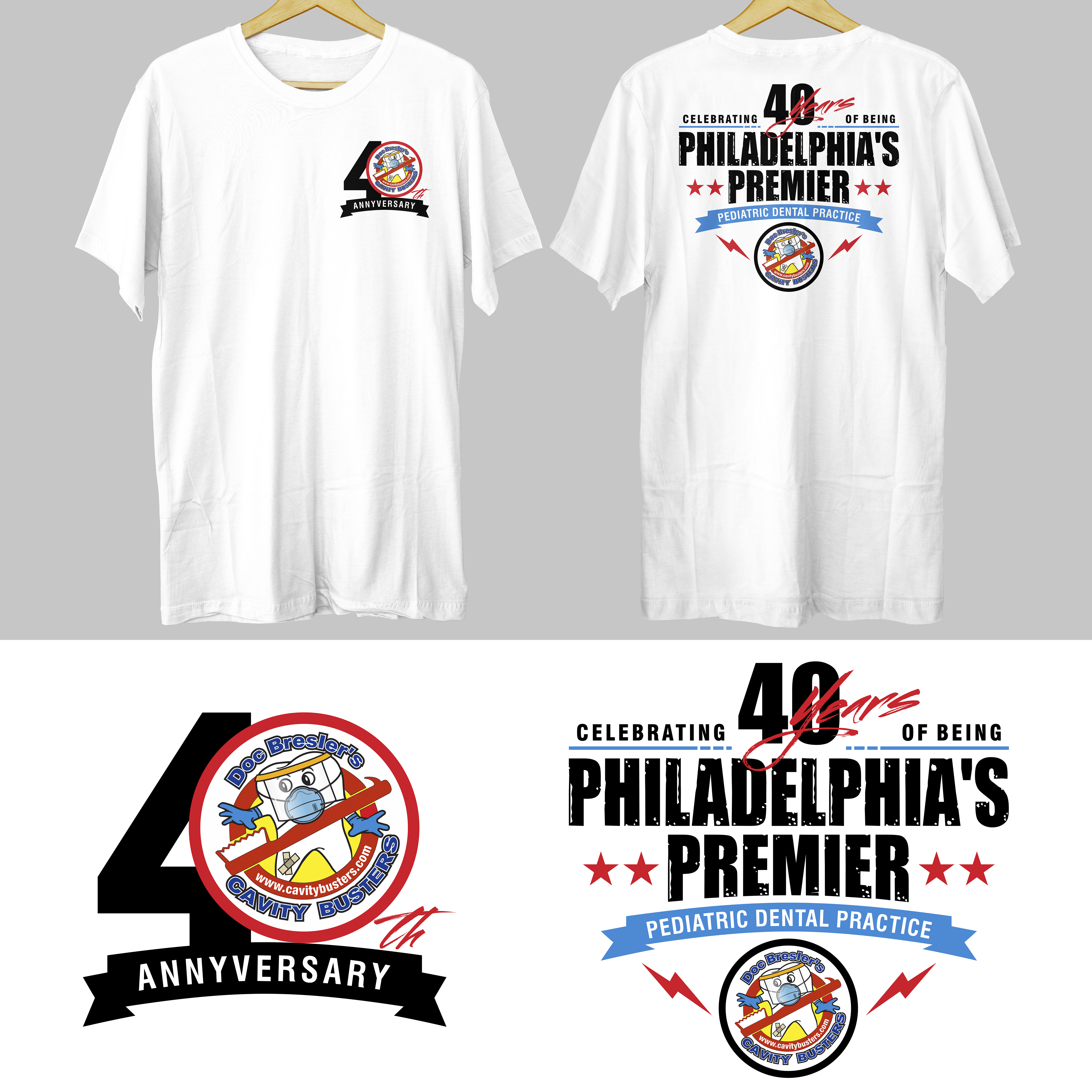T-shirt Design by Grayscale Creative for Doc Bresler's Cavity Busters | Design #28522952