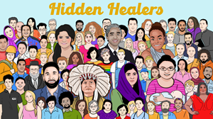 Hidden Healers - A project highlighting culturally-grounded mental health | Graphic Design by maricreatives