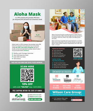 Design de Flyer par KreativeMadz pour Wilson Care Group | Design : #28524447