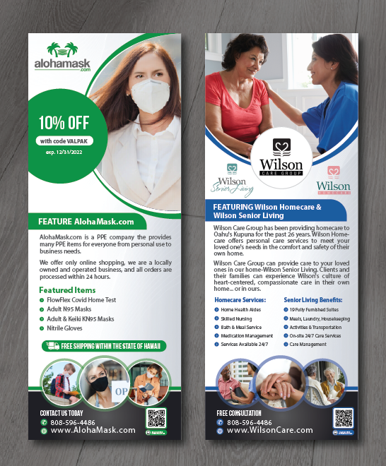 Flyer Design by alex989 for Wilson Care Group | Design #28529211