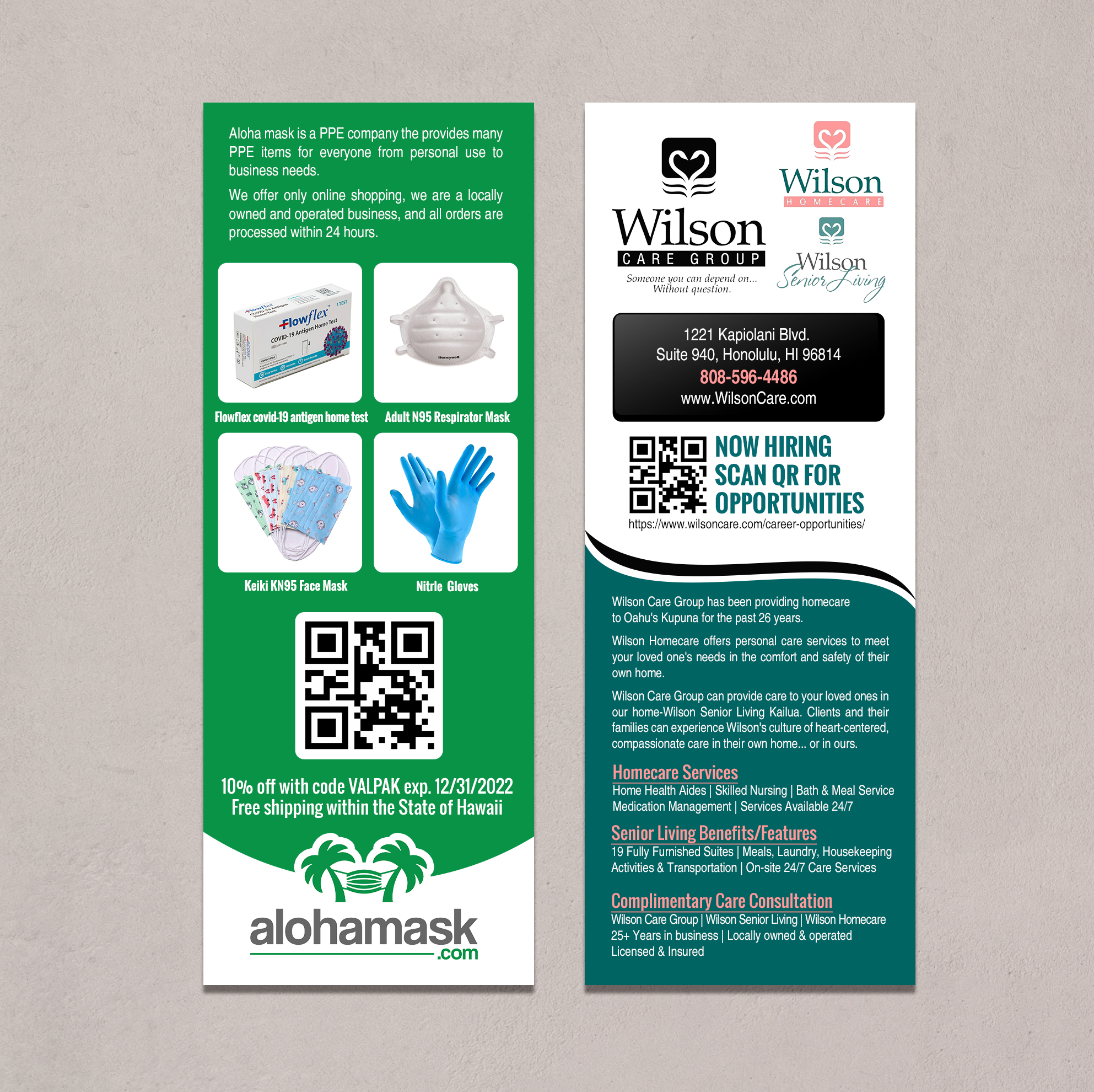 Flyer Design by chandrayaan.creative for Wilson Care Group | Design #28524408