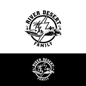 River Desert Family | Logo Design by luckdesign
