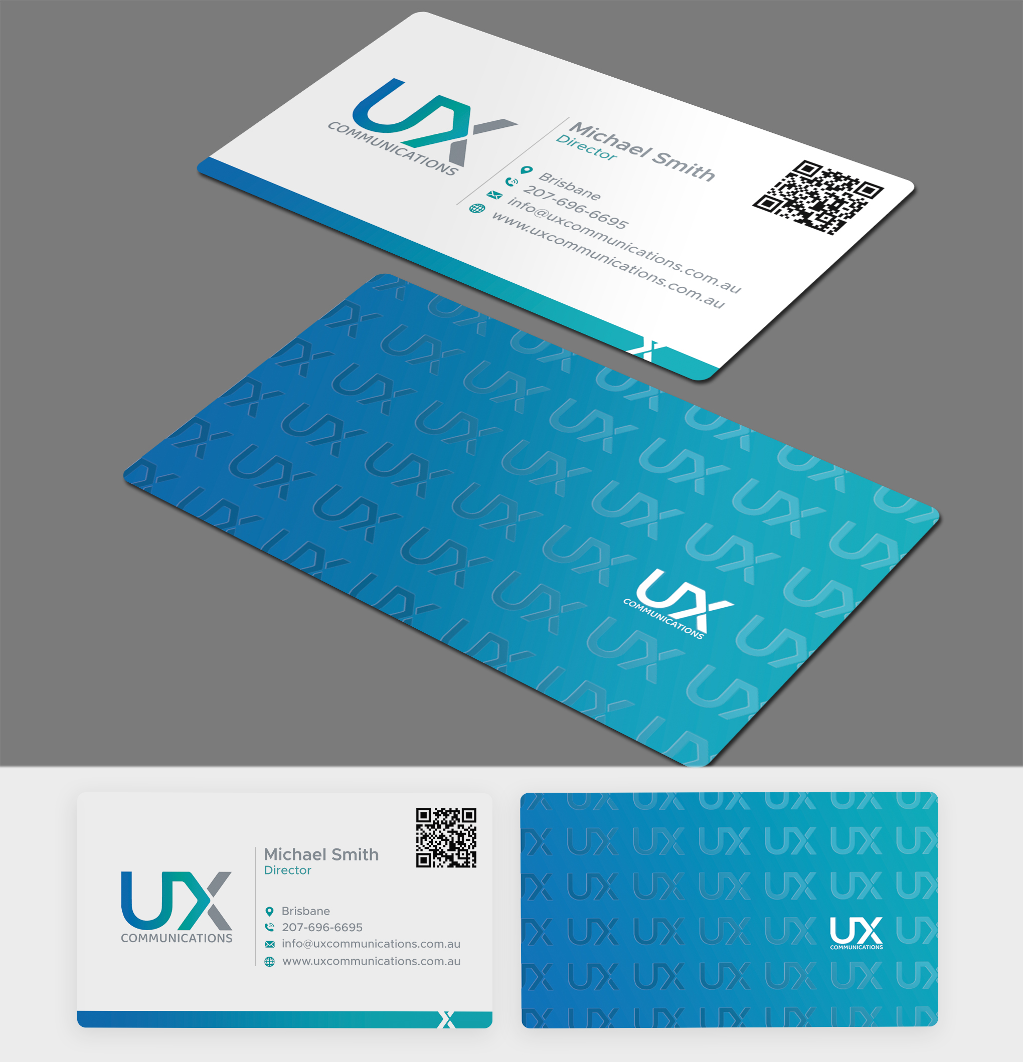 Business Card Design by acgrapix for UX Communications | Design #28523624