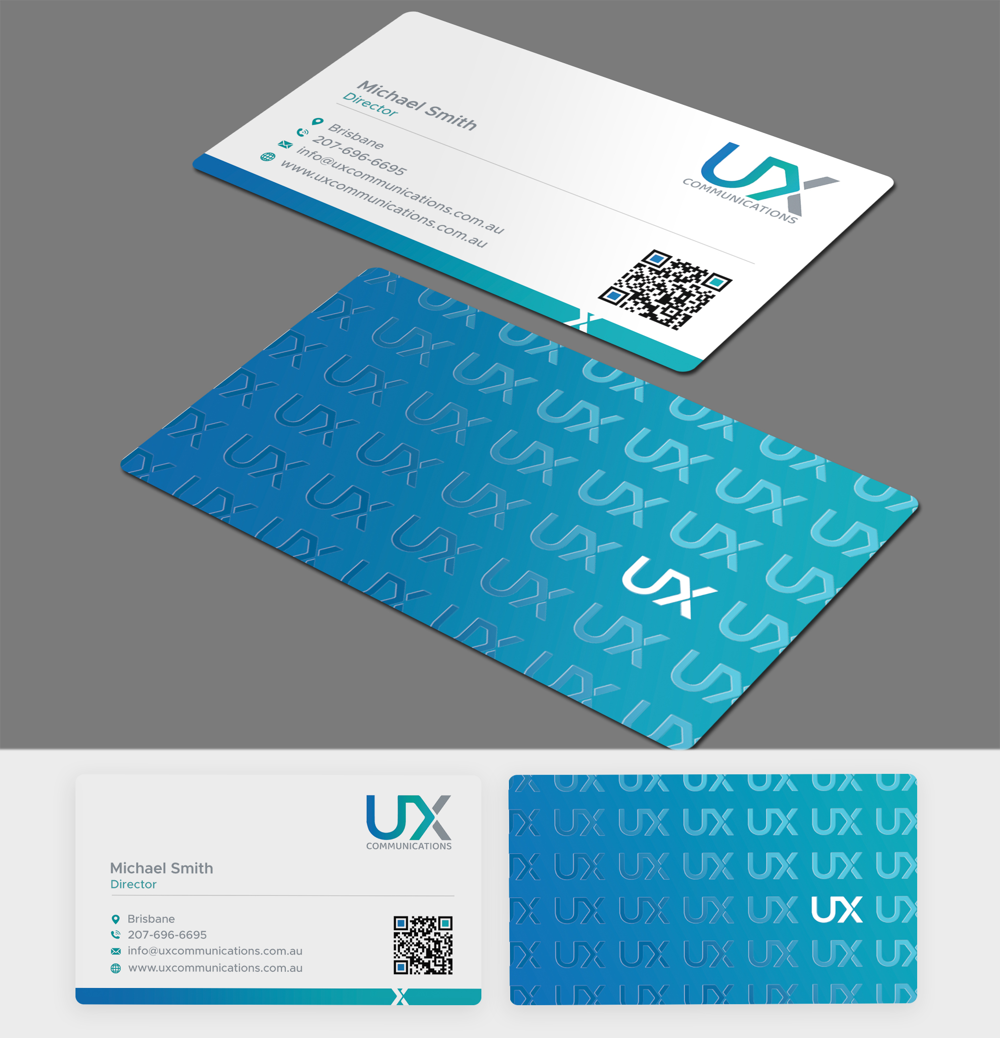 Business Card Design by acgrapix for UX Communications | Design #28523669