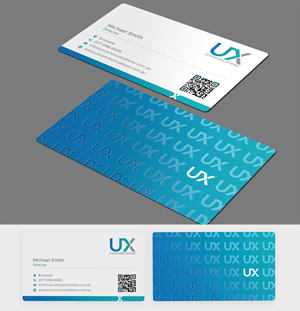 Business Card Design by acgrapix for UX Communications | Design: #28523669