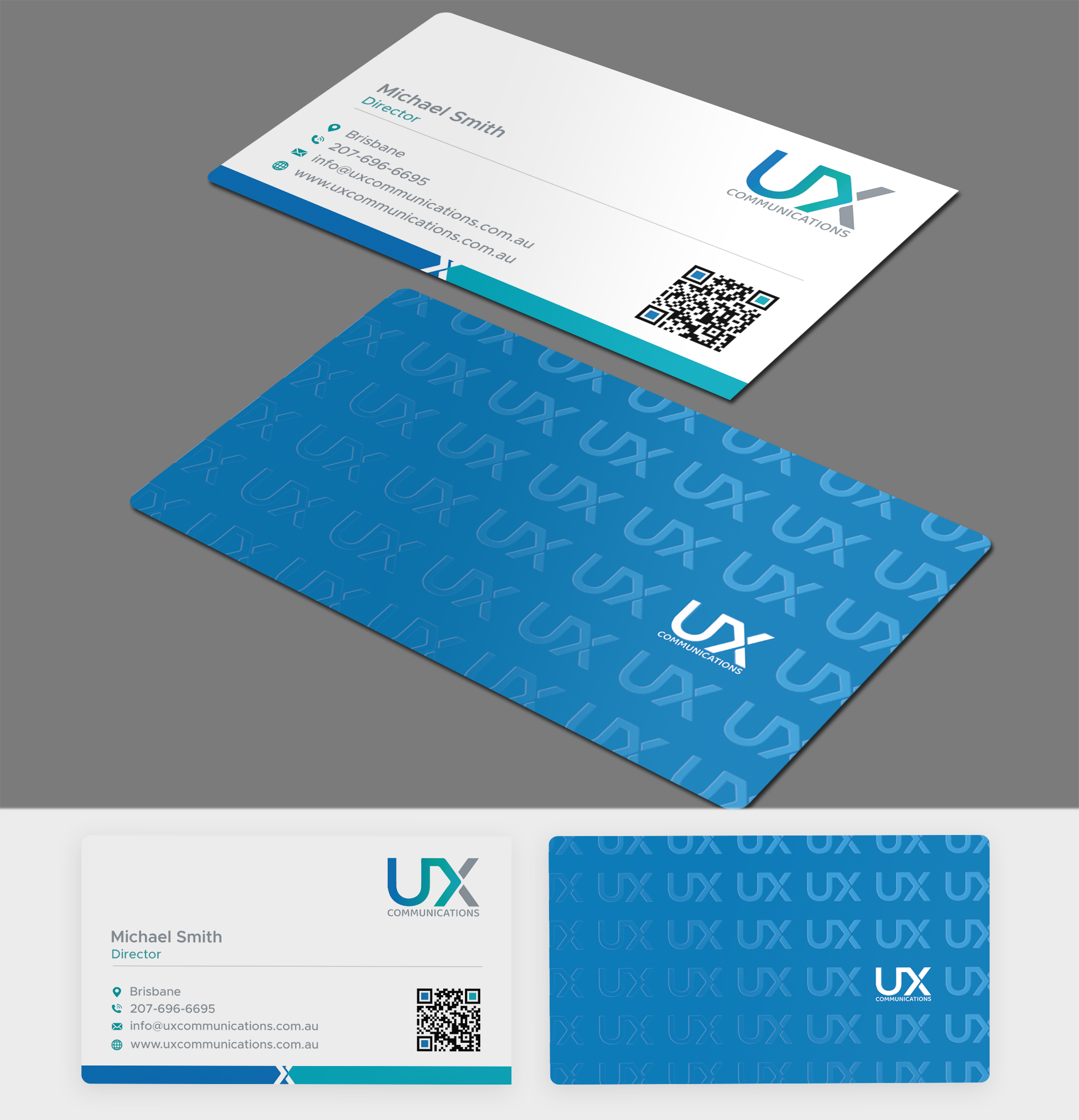 Business Card Design by acgrapix for UX Communications | Design #28523722
