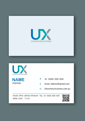 Business Card Design by JoanneLart for UX Communications | Design: #28523366