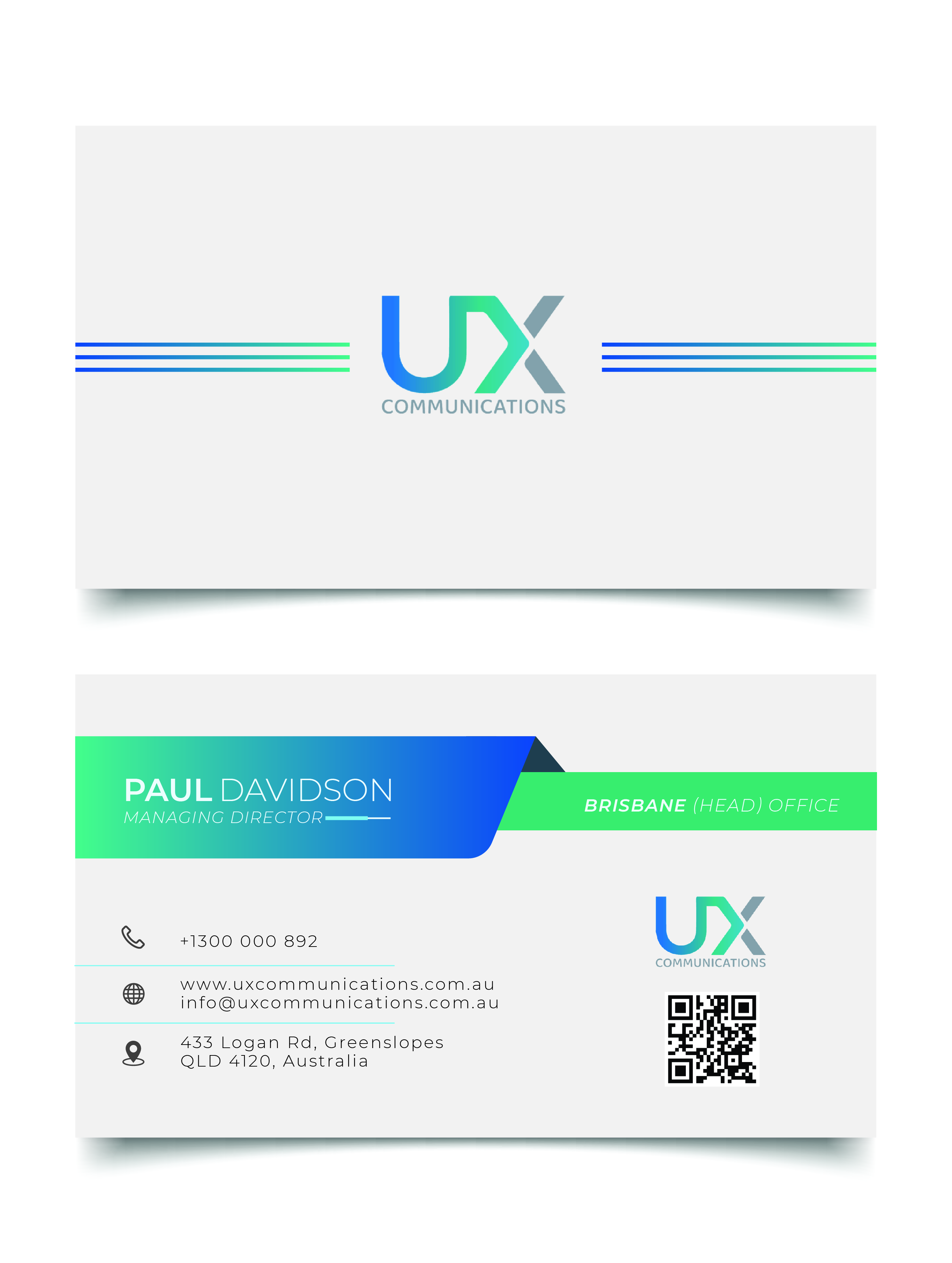 Business Card Design by Joy16589 for UX Communications | Design #28536801