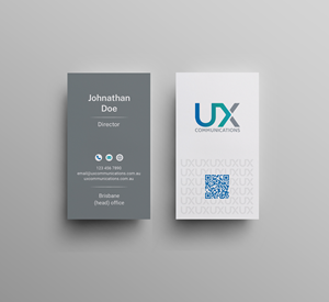 Business Card Design by JK18 for UX Communications | Design: #28527897