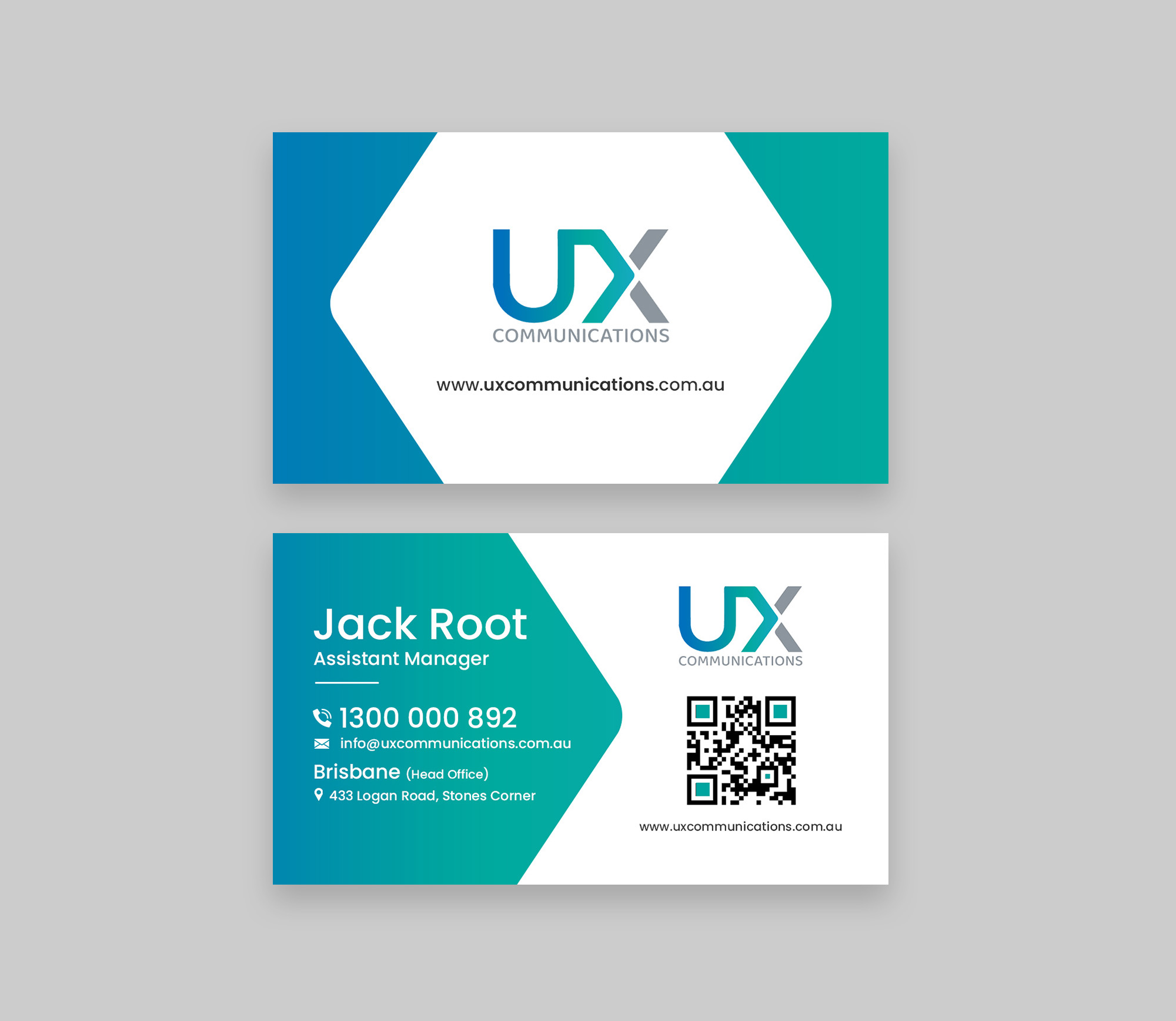 Business Card Design by debdesign for UX Communications | Design #28529622