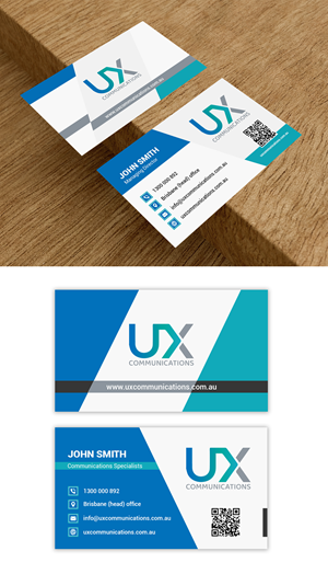 Business Card Design by debdesign for UX Communications | Design: #28530519