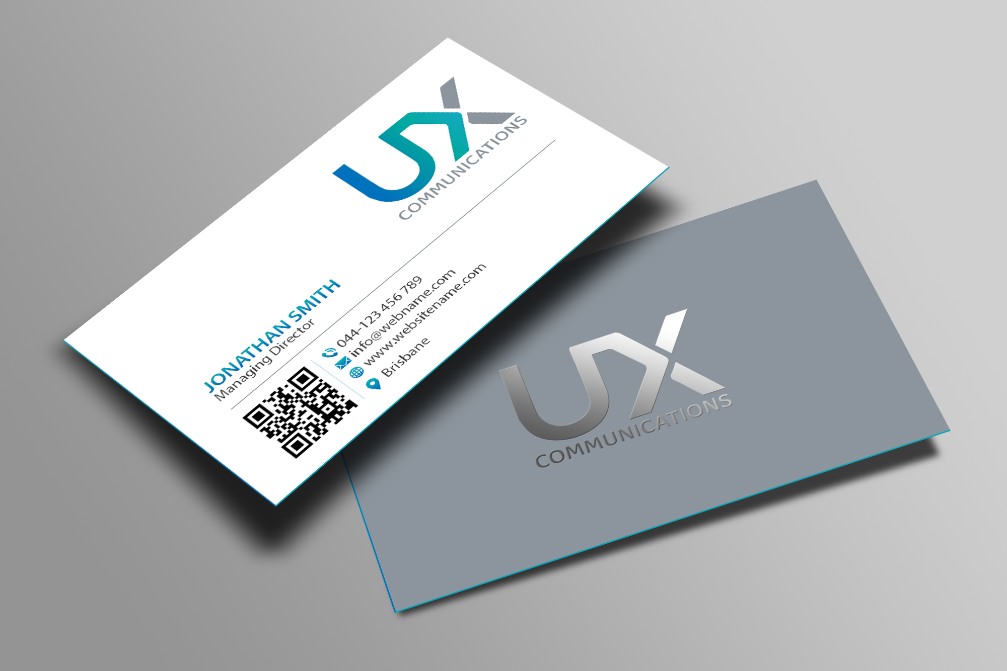 Business Card Design by Creations Box 2015 for UX Communications | Design #28526051