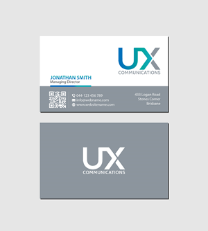 Business Card Design by Creations Box 2015 for UX Communications | Design: #28526056