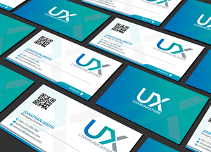 Business Card Design by Creations Box 2015 for UX Communications | Design: #28528477