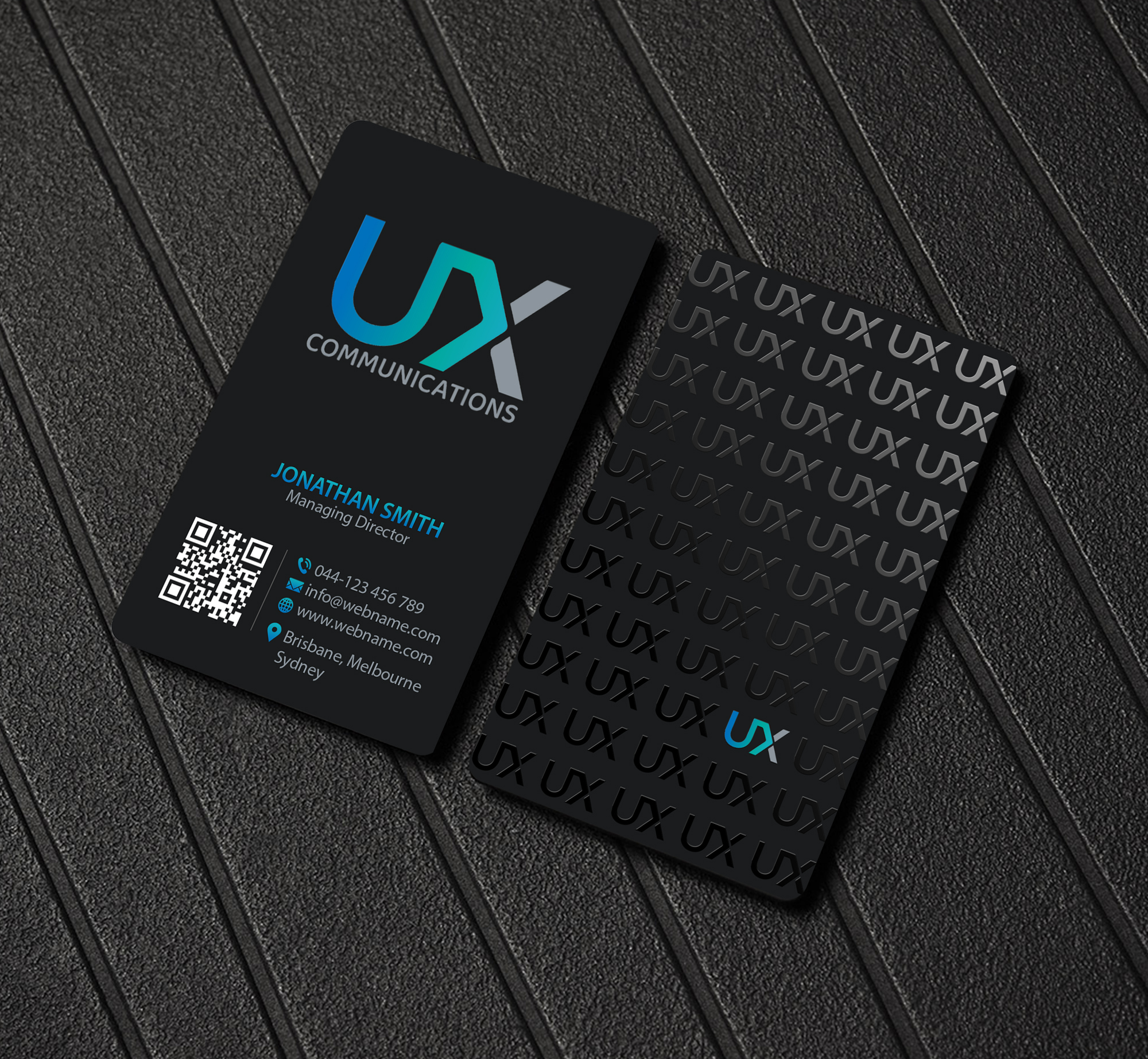 Business Card Design by Creations Box 2015 for UX Communications | Design: #28528494