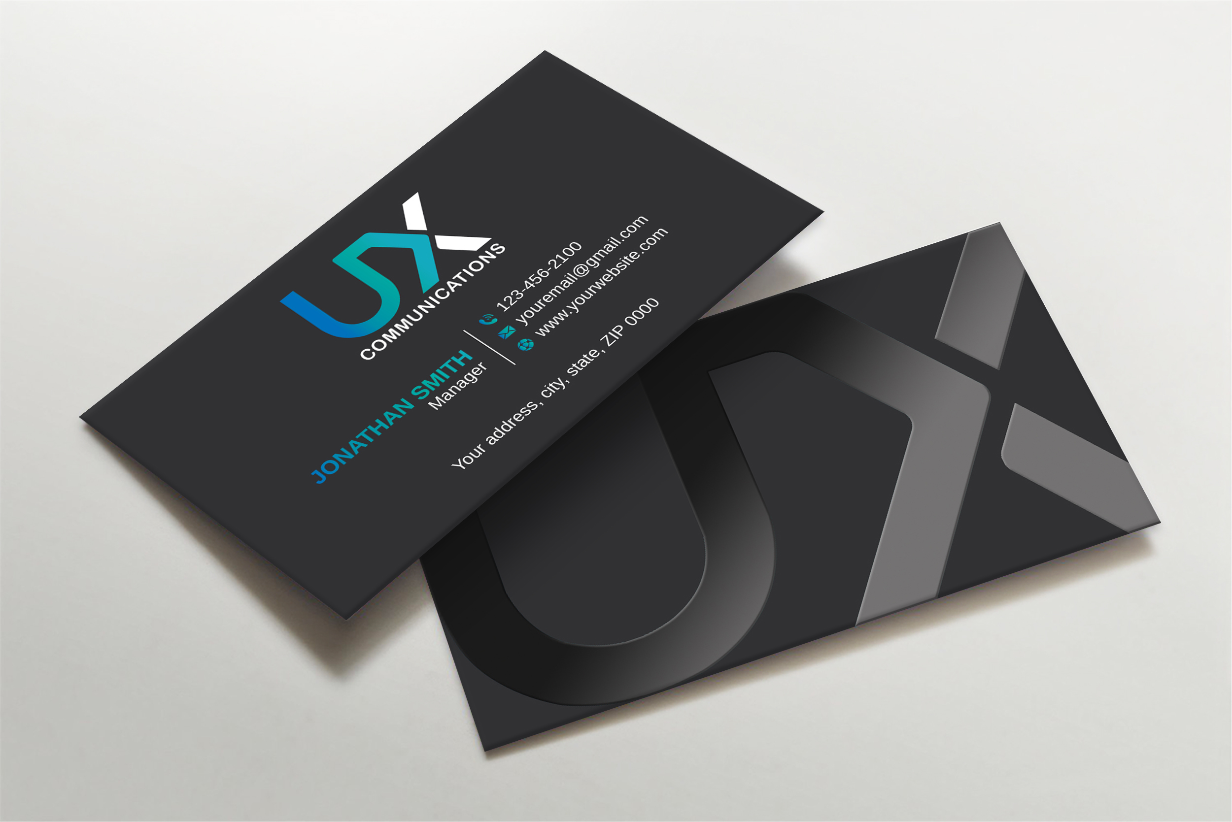 Business Card Design by LAXMI DESIGNHUB for UX Communications | Design #28525018