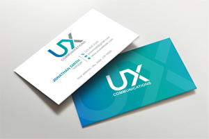 Business Card Design by LAXMI DESIGNHUB for UX Communications | Design: #28525020