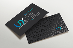 Business Card Design by LAXMI DESIGNHUB for UX Communications | Design: #28525022