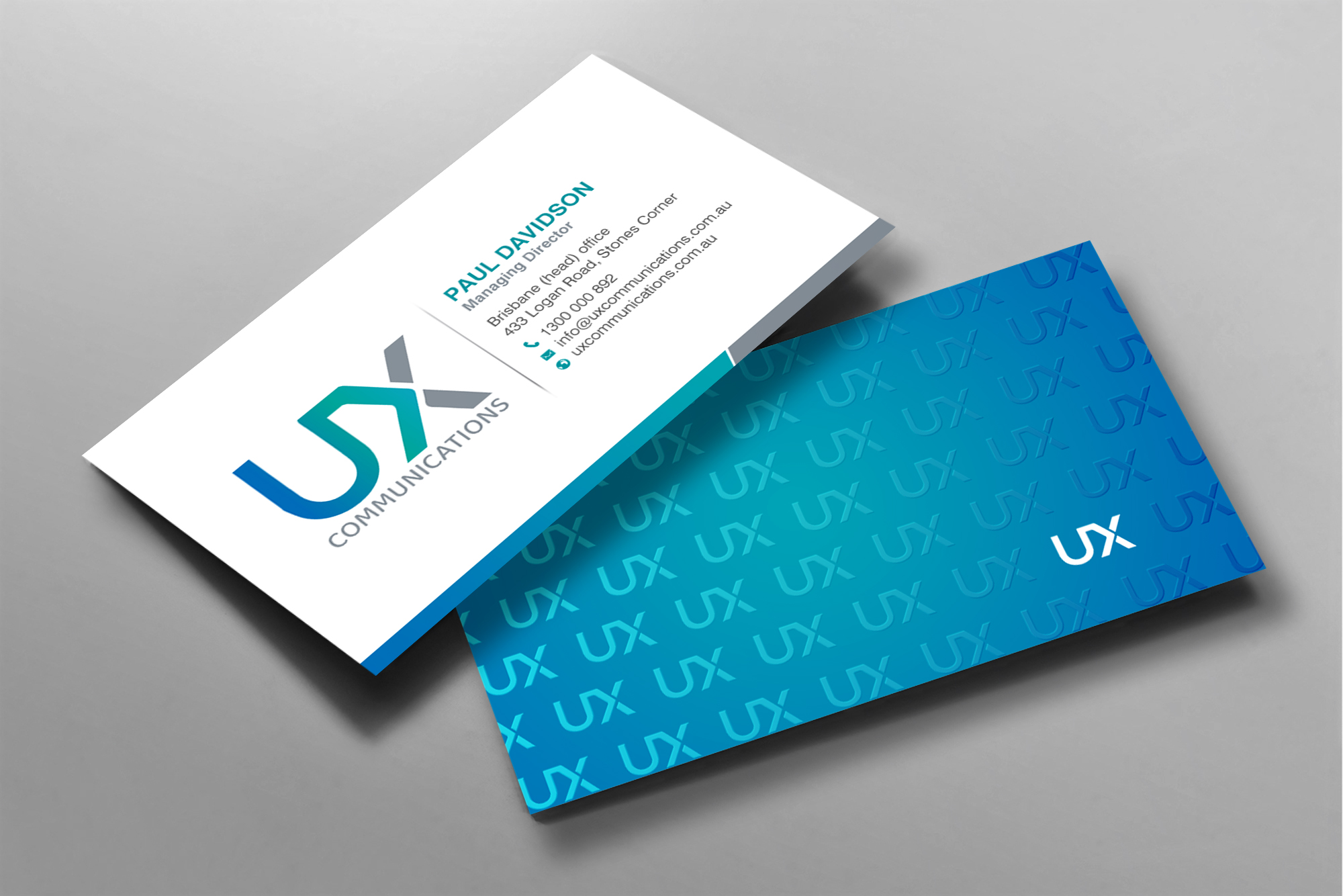 Business Card Design by chandrayaan.creative for UX Communications | Design #28524219