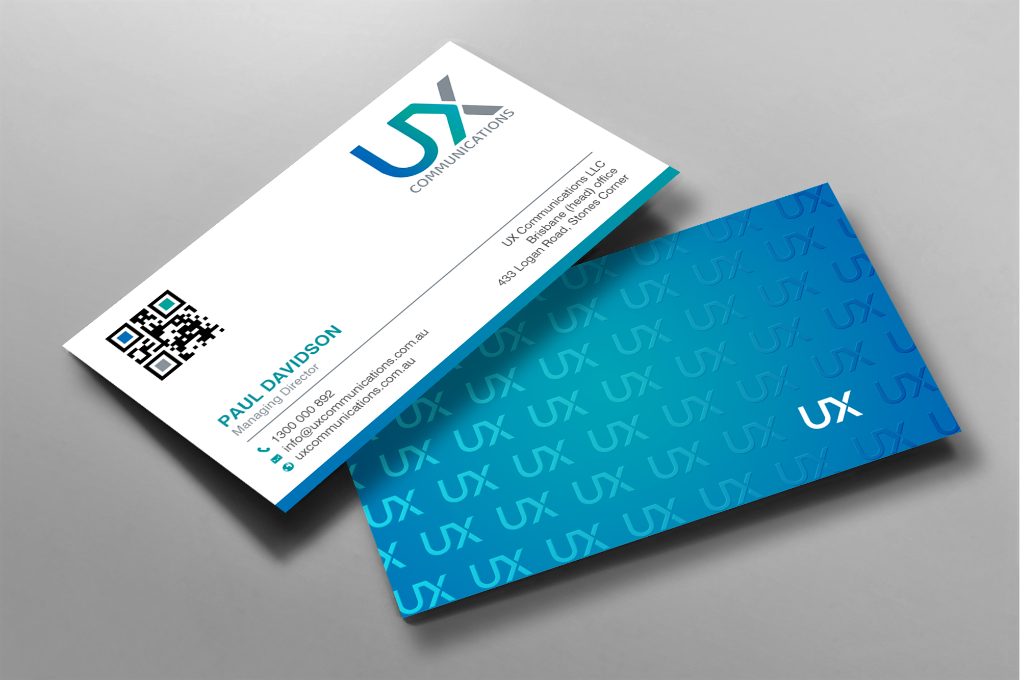 Business Card Design by chandrayaan.creative for UX Communications | Design #28524222
