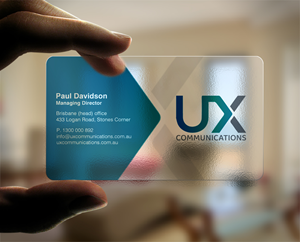 Business Card Design by chandrayaan.creative for UX Communications | Design: #28524223