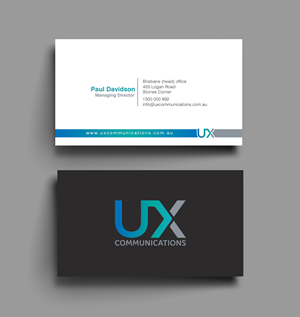 Business Card Design by chandrayaan.creative for UX Communications | Design: #28524224