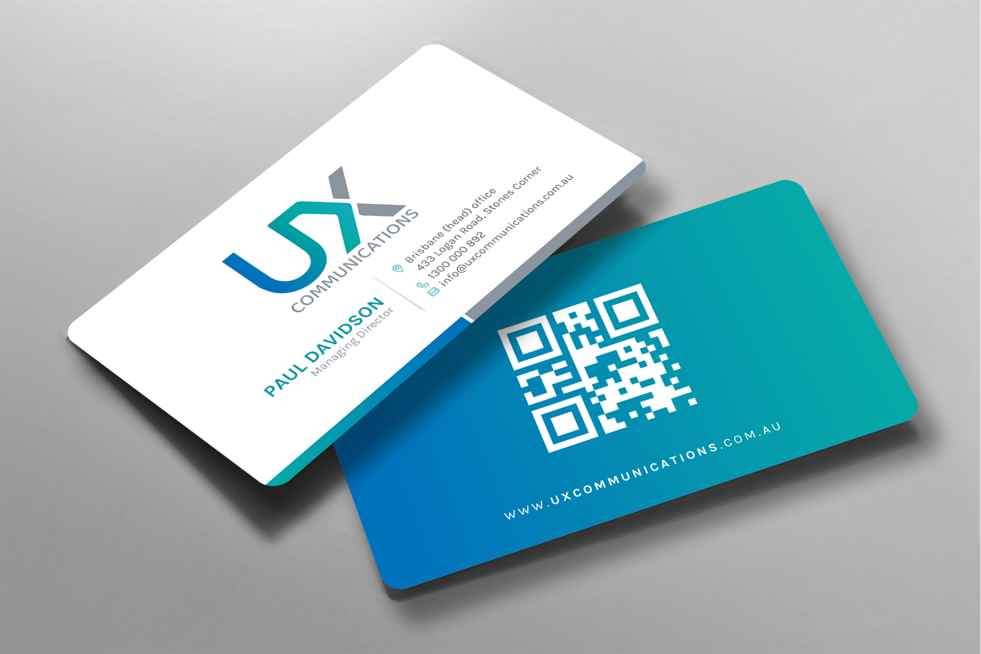 Business Card Design by chandrayaan.creative for UX Communications | Design #28524415