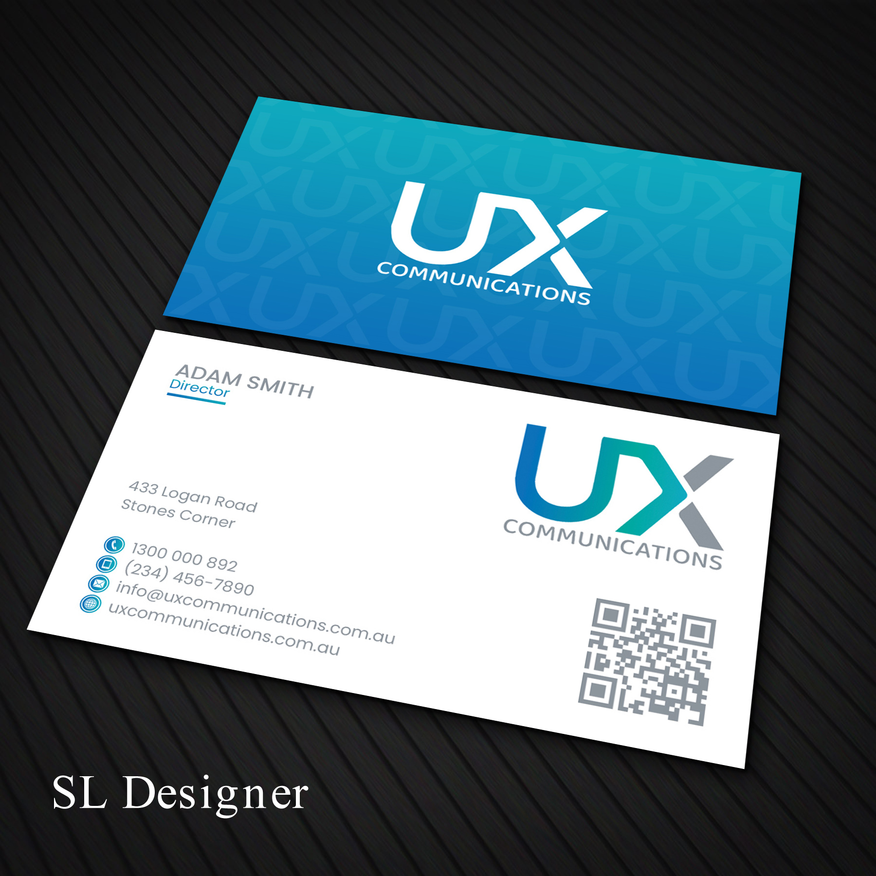 Business Card Design by SL Designer for UX Communications | Design #28525431