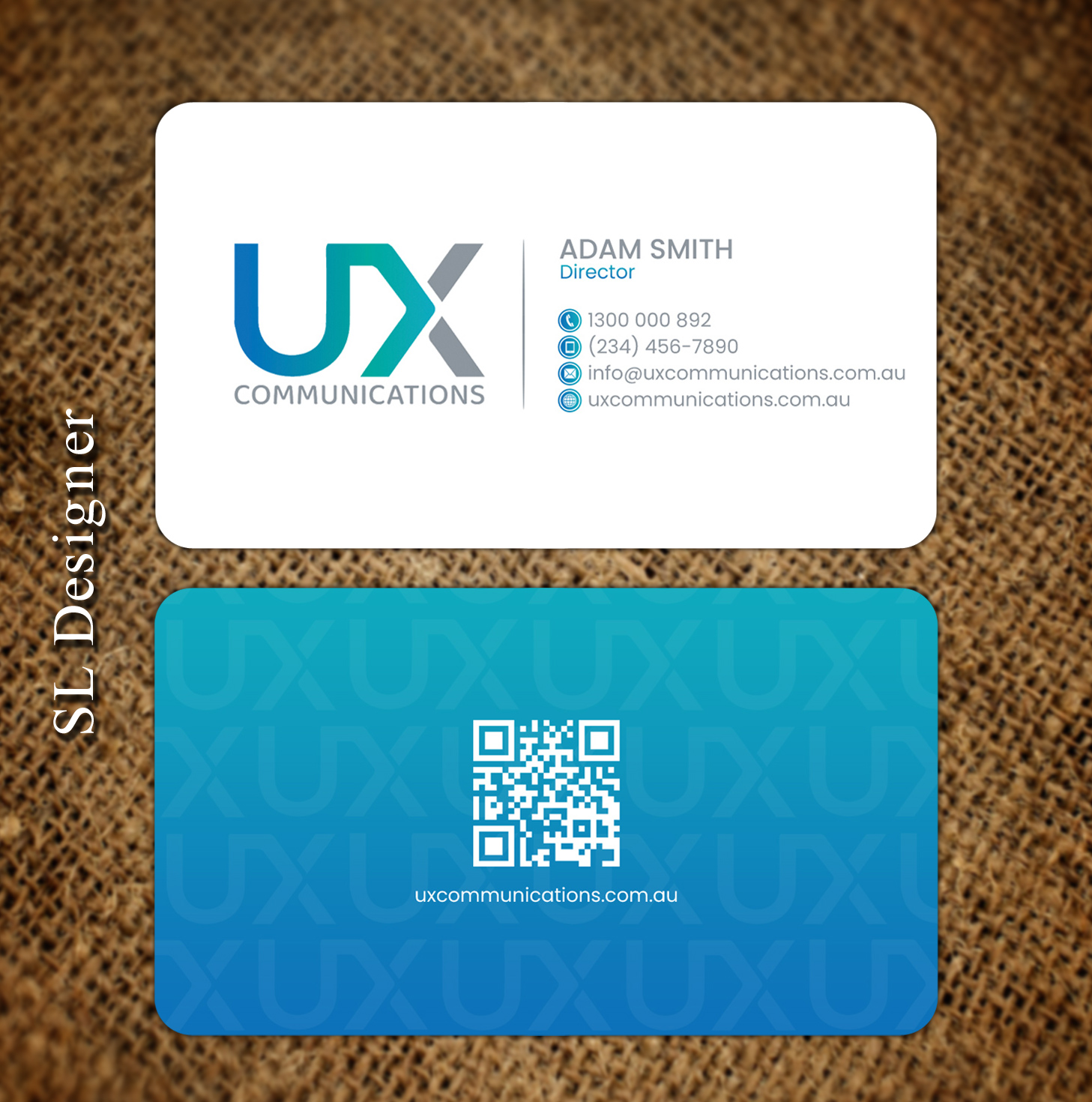 Business Card Design by SL Designer for UX Communications | Design #28525433