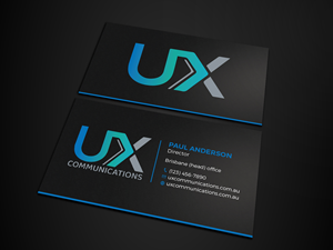 Business Card Design by Tripti Ranjan Gain for UX Communications | Design: #28524649