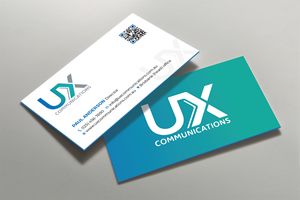 Business Card Design by Tripti Ranjan Gain for UX Communications | Design: #28524661