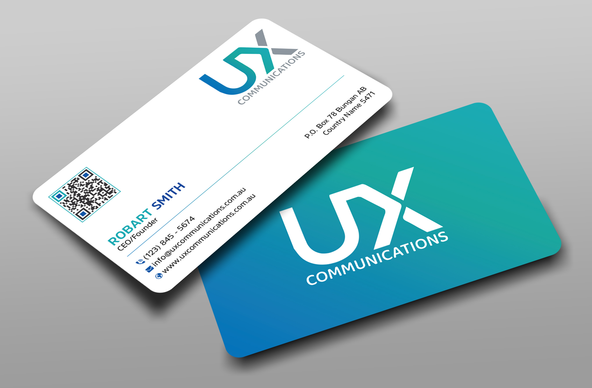 Business Card Design by Uttom 2 for UX Communications | Design #28524265