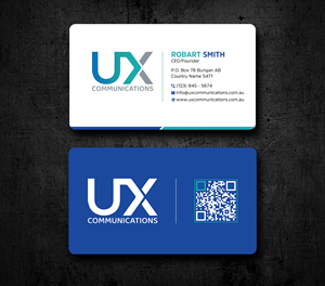 Business Card Design by Uttom 2 for UX Communications | Design: #28524272