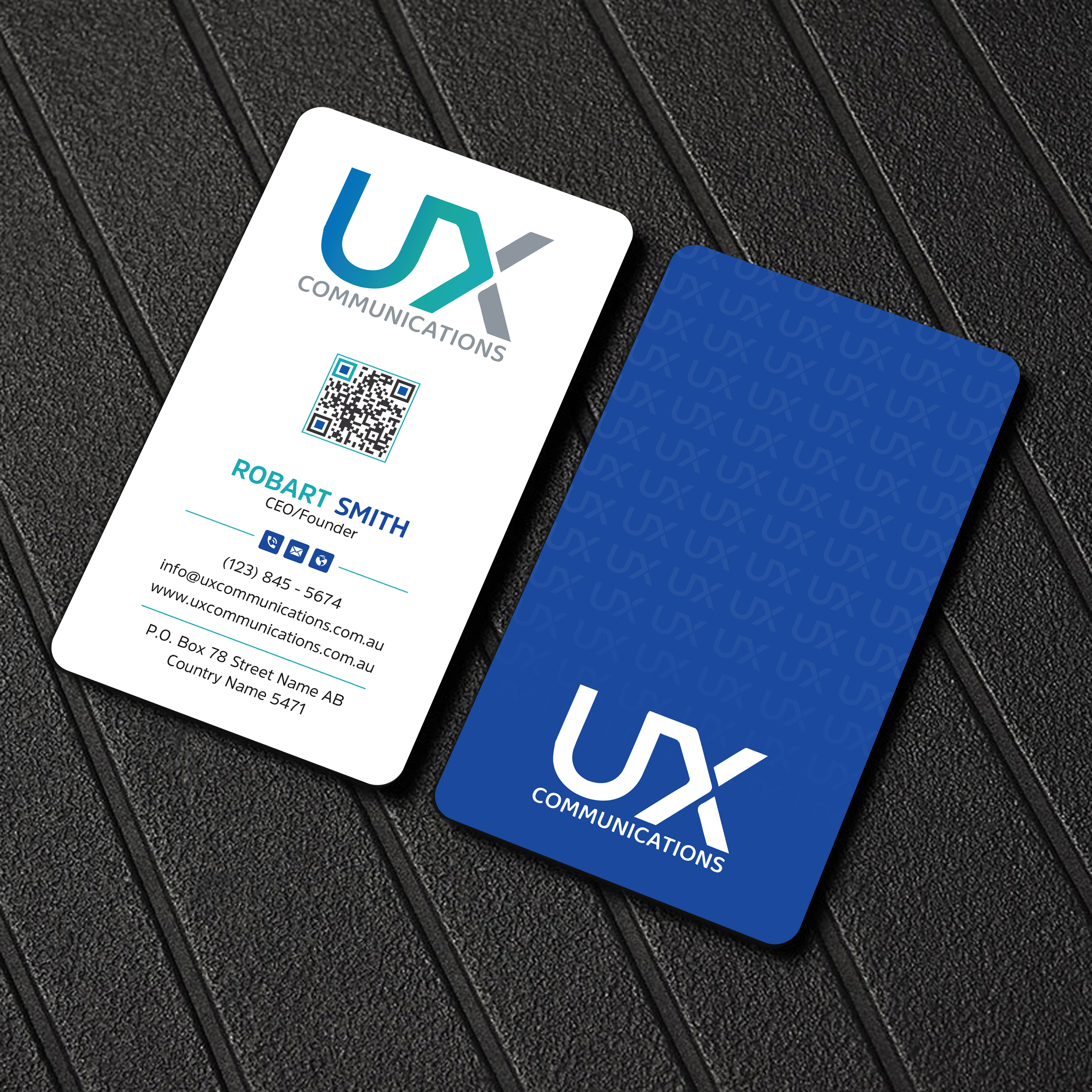 Business Card Design by Uttom 2 for UX Communications | Design #28524283