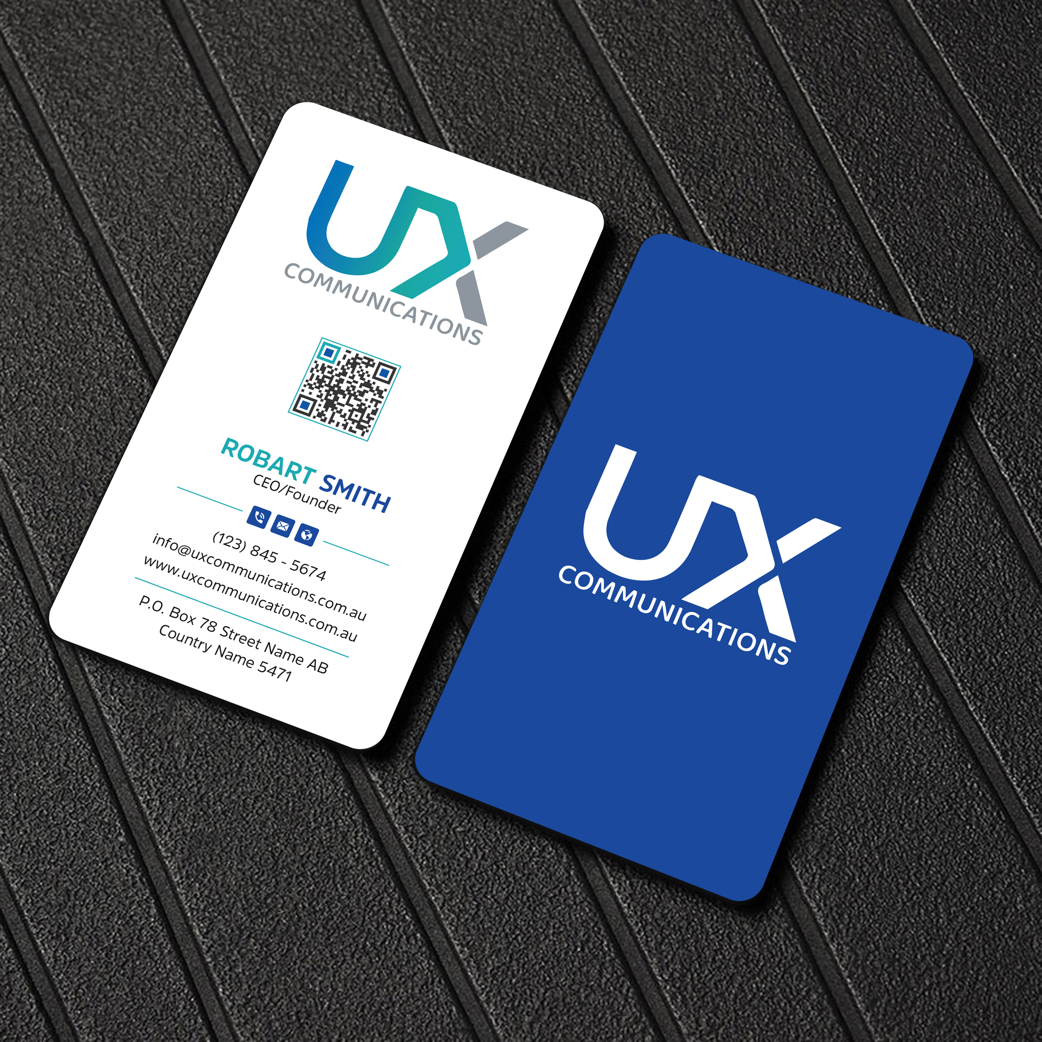 Business Card Design by Uttom 2 for UX Communications | Design #28524284