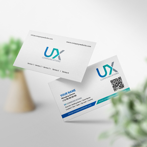 Diseño de Tarjeta de Presentación por Navitha Vijith para UX Communications | Diseño #28533224