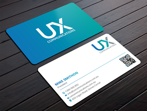 Business Card Design by DesignShout for UX Communications | Design: #28535860