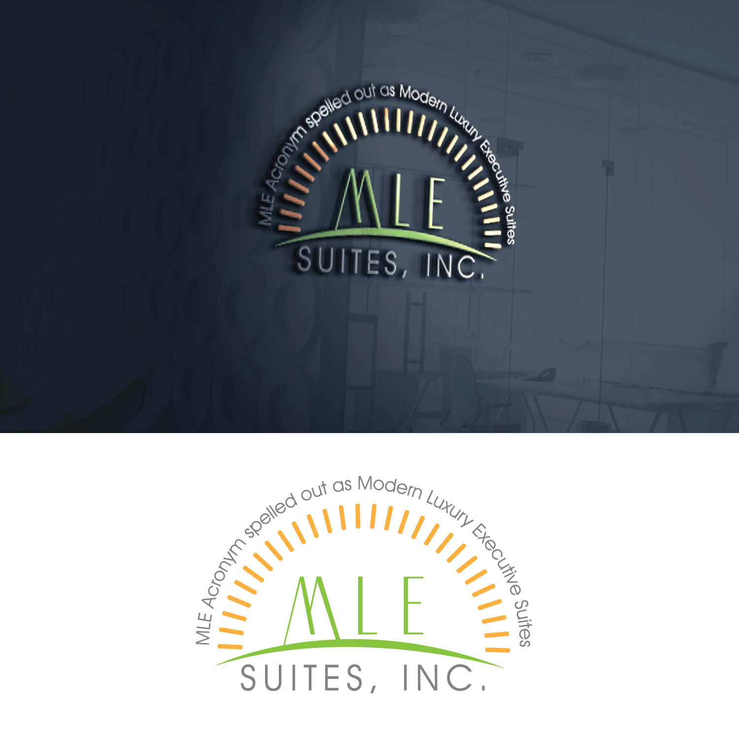 Diseño de Logo por GODDREAMCREATION para MLE Suites, Inc. | Diseño #28526074