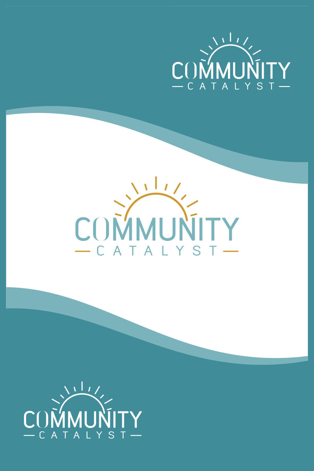 Logo Design by yuki ( yaoki_yukiro ) for Community Catalyst | Design #28553735