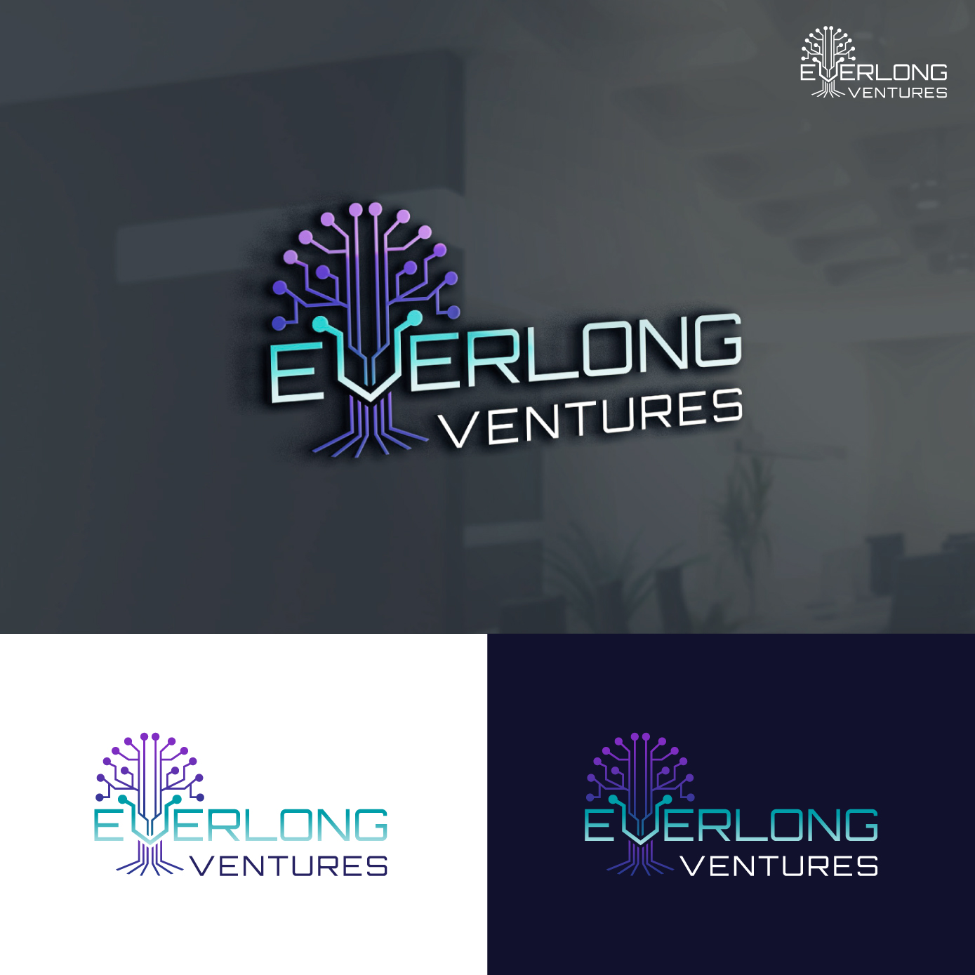 Logo Design by Radsky17 for Everlong Ventures B.V. | Design #28528630