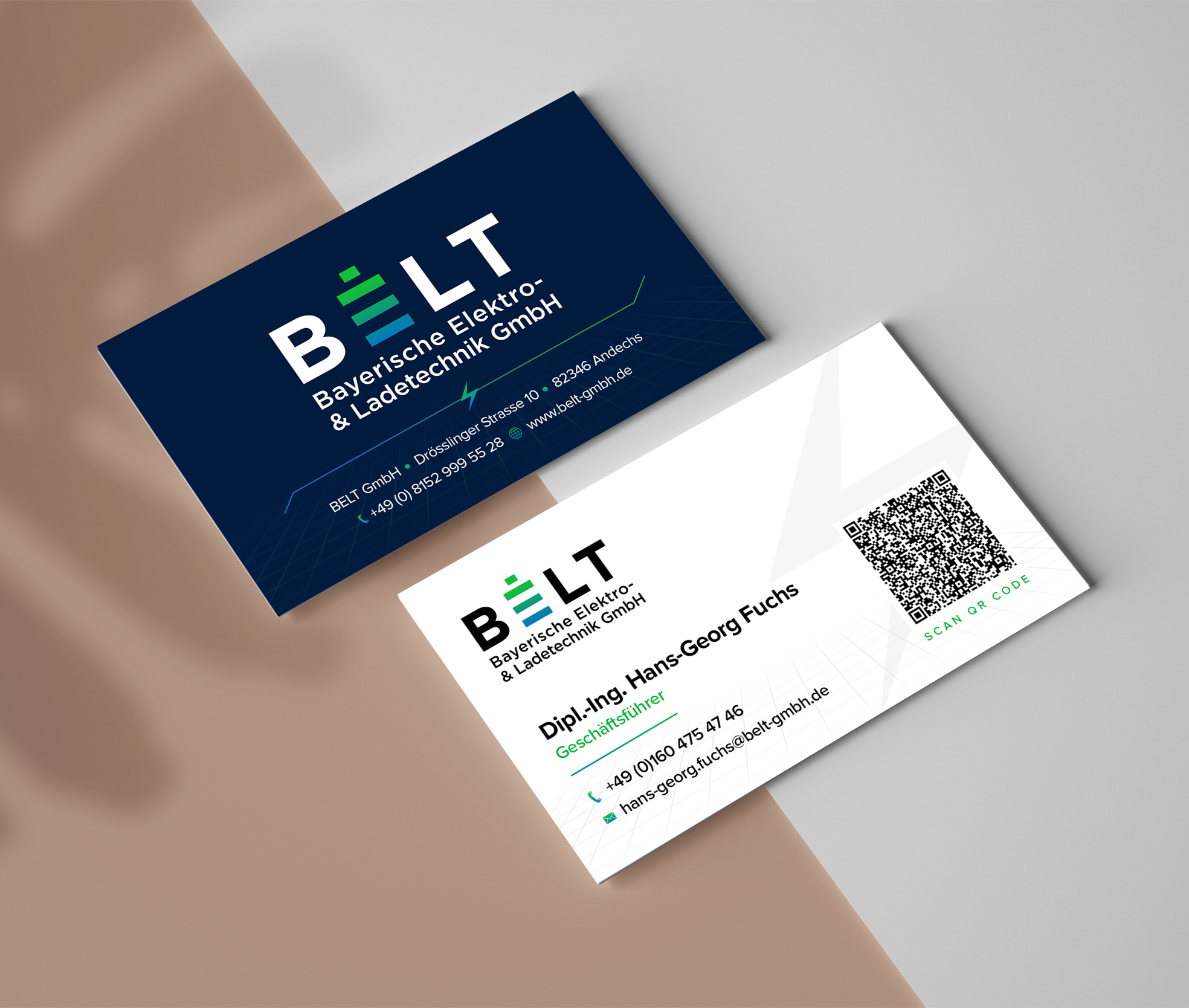 Business Card Design by ARTOGRAPHY for BELT GmbH | Design #28526425