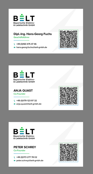 Business Card Design by ARTOGRAPHY for BELT GmbH | Design: #28528711