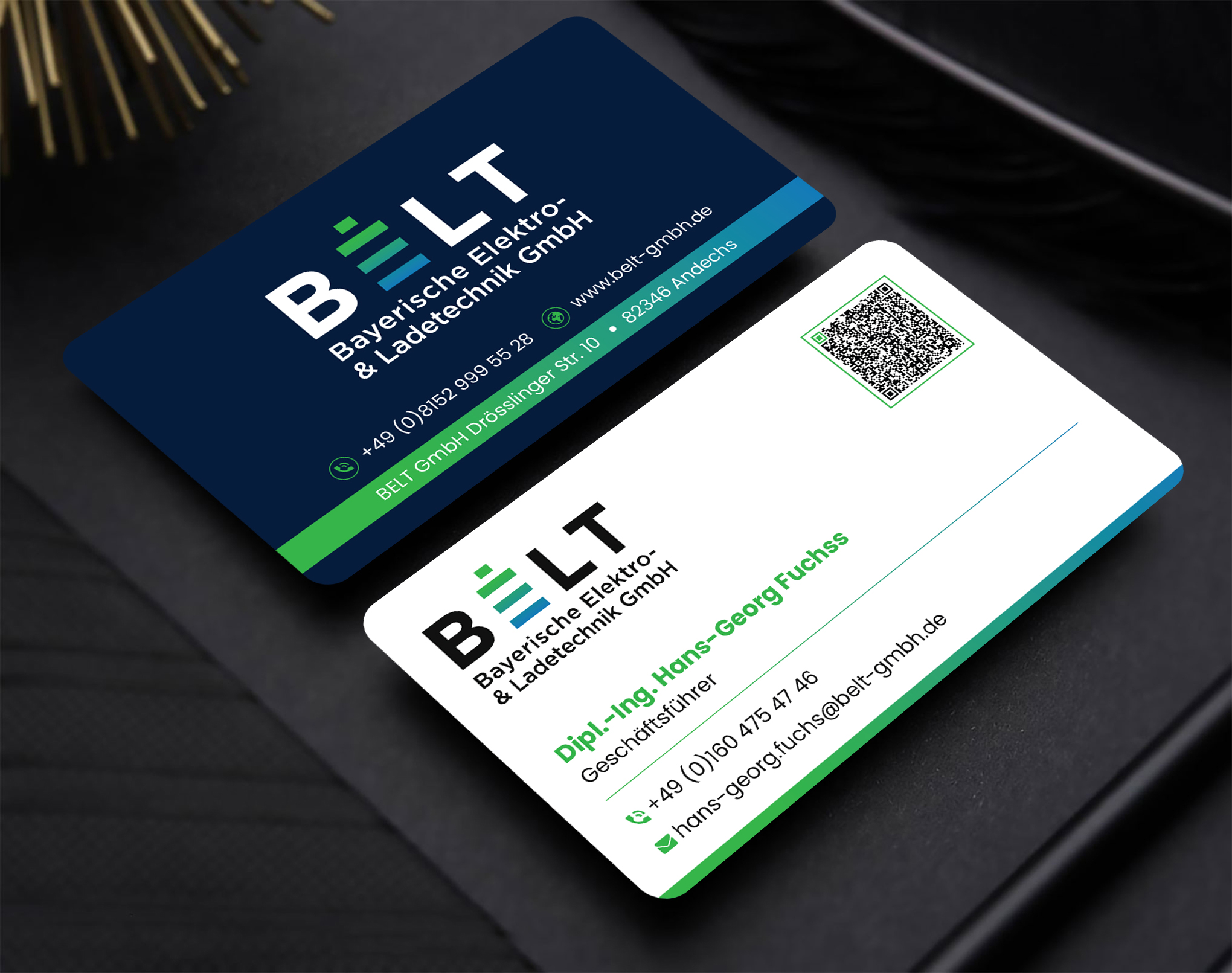 Diseño de Tarjeta de Presentación por Uttom 2 para BELT GmbH | Diseño #28526945