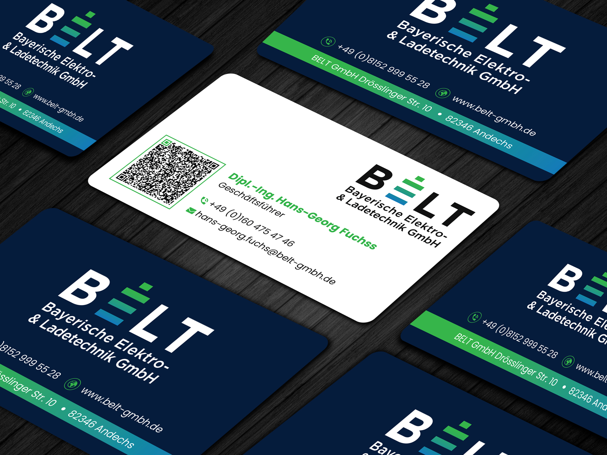 Business Card Design by Uttom 2 for BELT GmbH | Design #28526971