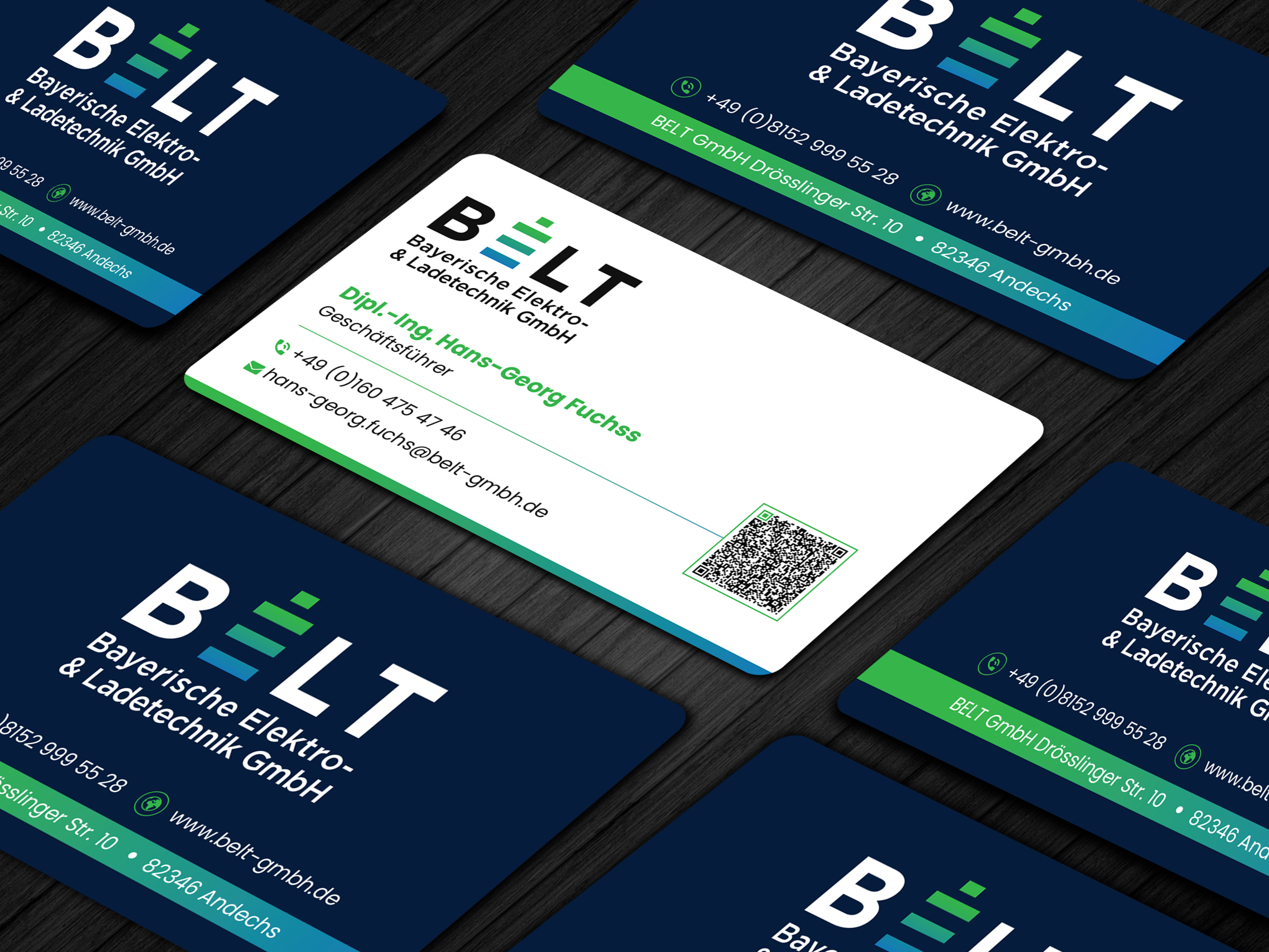 Business Card Design by Uttom 2 for BELT GmbH | Design #28526973