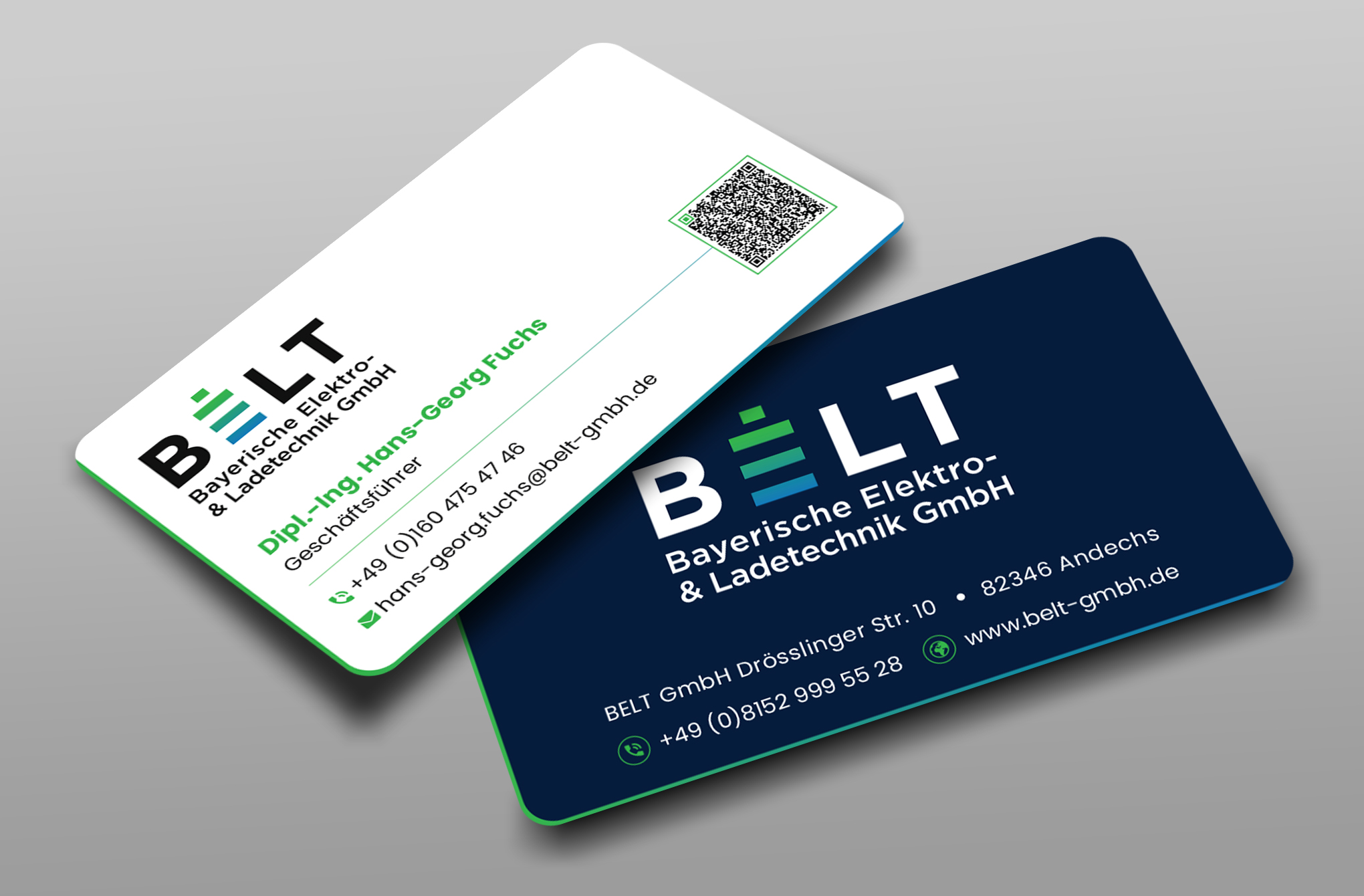 Business Card Design by Uttom 2 for BELT GmbH | Design #28527064