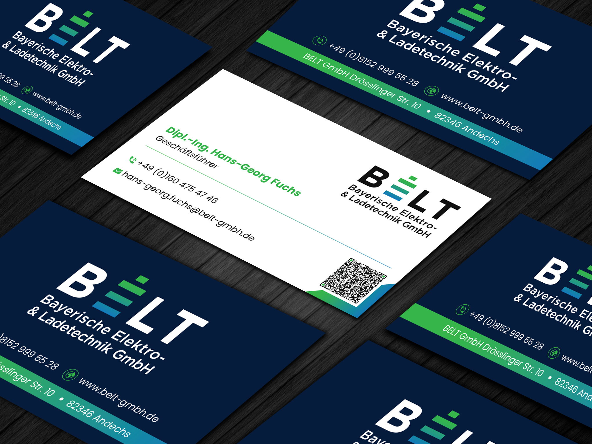 Business Card Design by Uttom 2 for BELT GmbH | Design #28527066