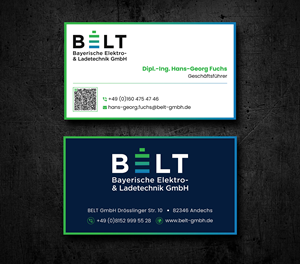 Diseño de Tarjeta de Presentación por Uttom 2 para BELT GmbH | Diseño: #28527082