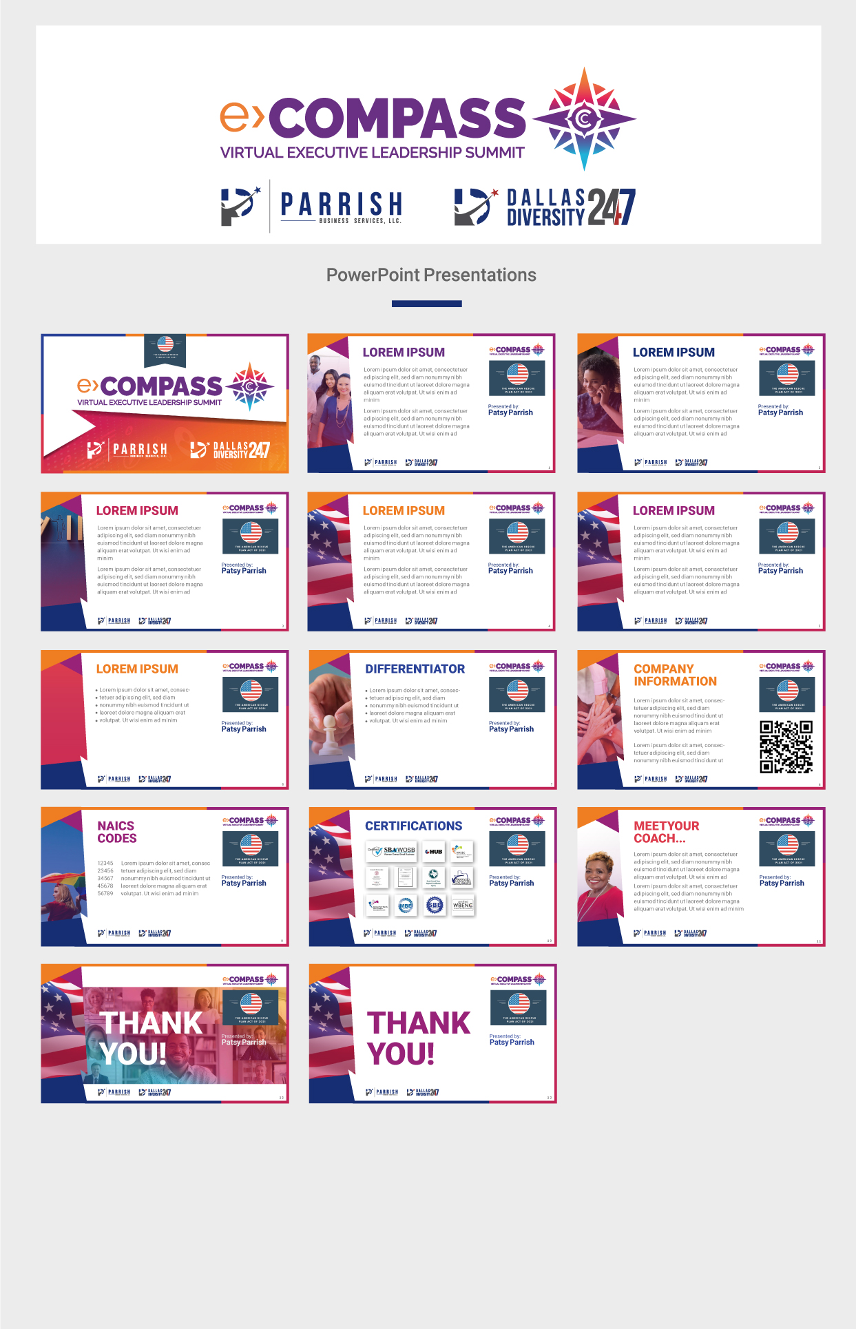 PowerPoint Design by lionx for Dallas Diversity 24/7 | Design #28537637