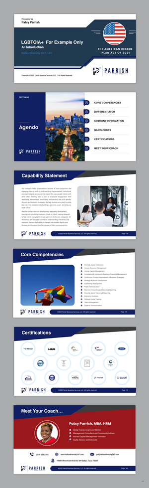 PowerPoint Design by pb for Dallas Diversity 24/7 | Design: #28530821